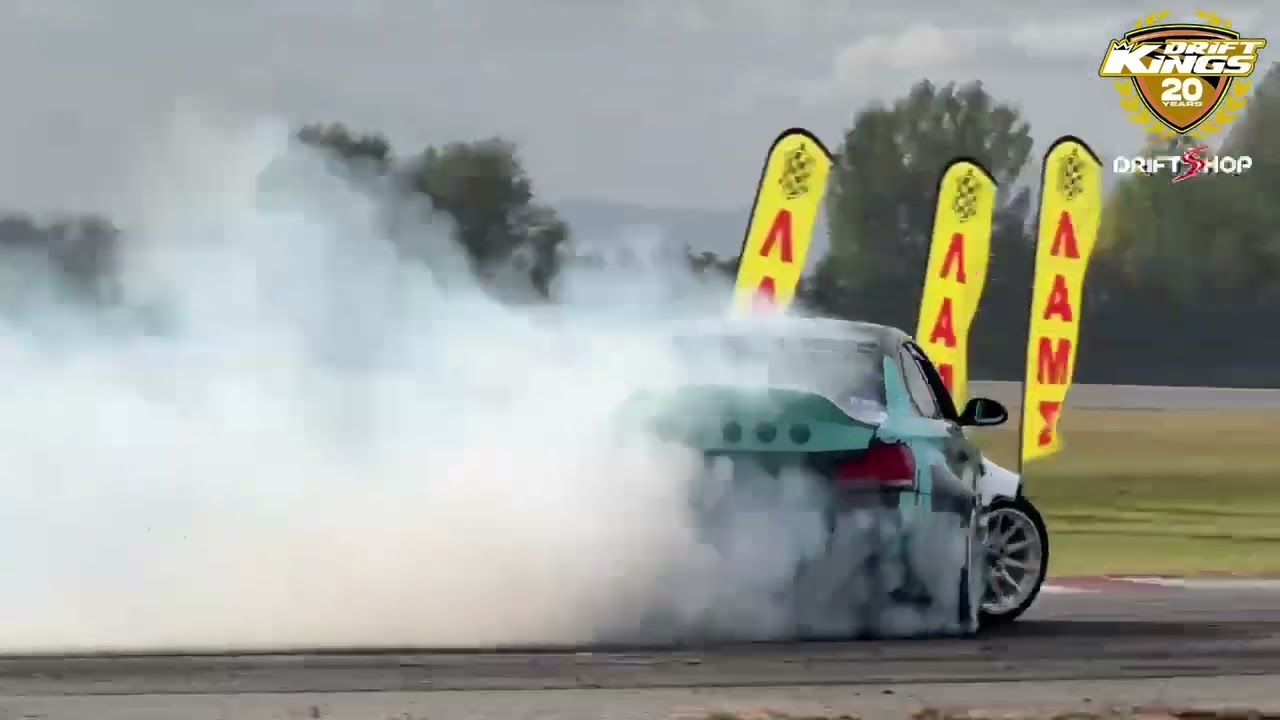 Donatas Macpreik&scaron;as - BMW E82 M62B44 turbo drifting at Drift Kings Series 2024 Round 5 Greece 🇬🇷
