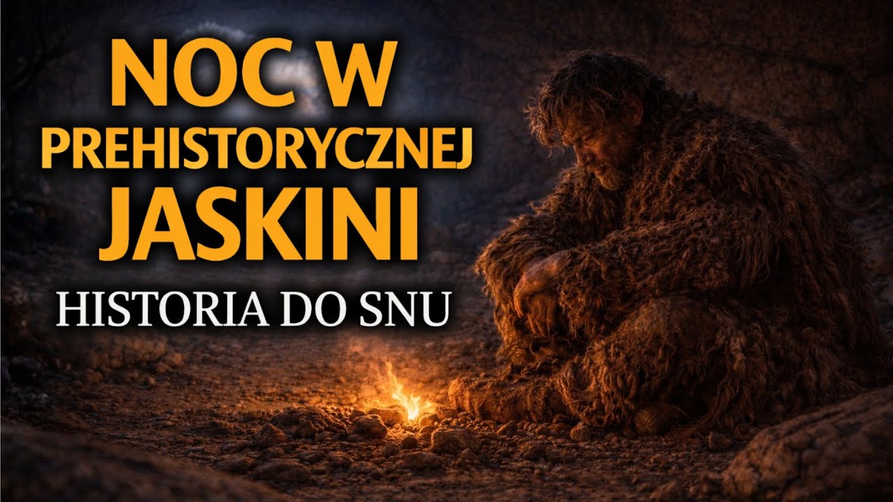 Jak SPALI prehistoryczni ludzie w JASKINI?! – Historia do snu...