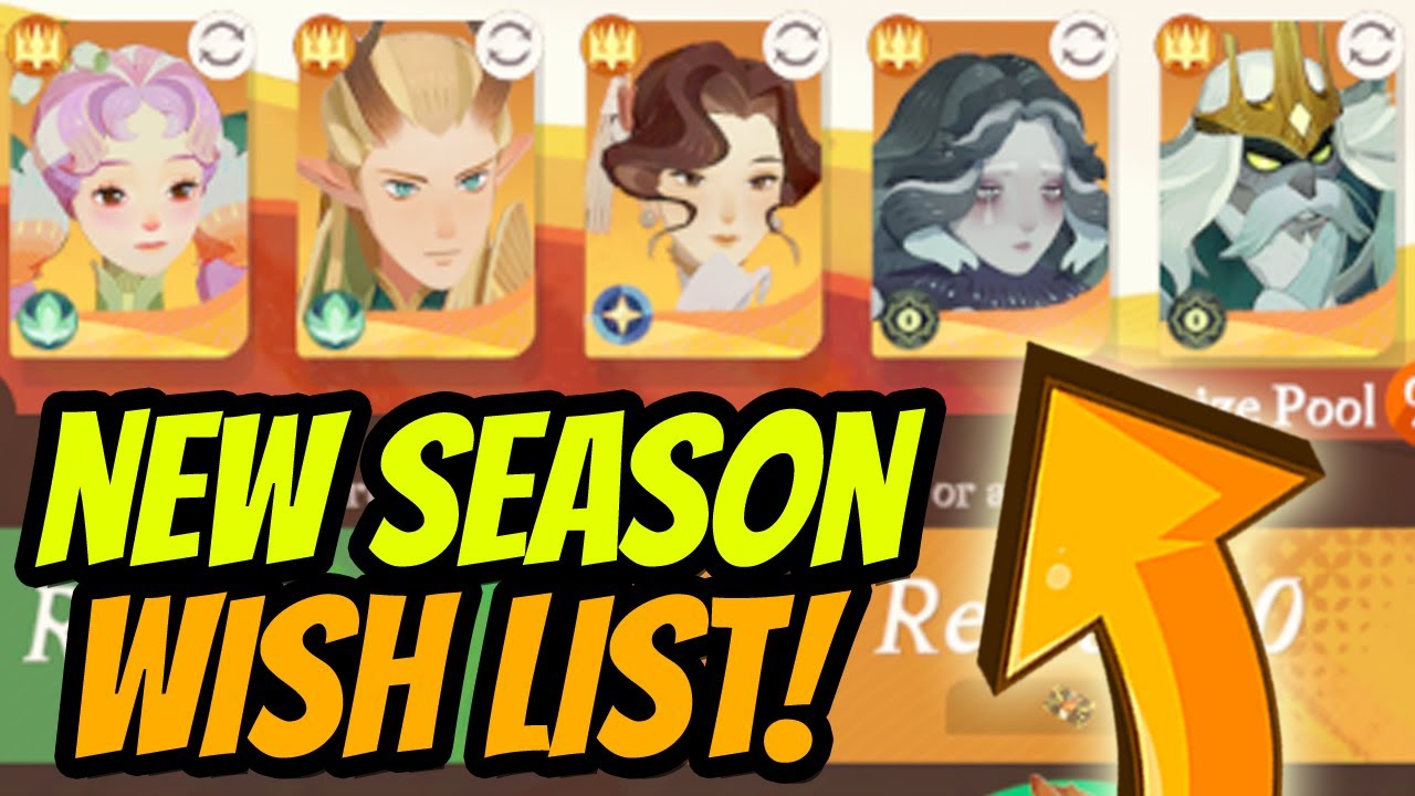 Updated NEW SEASON Hero Wish List! AFK Journey Guide 