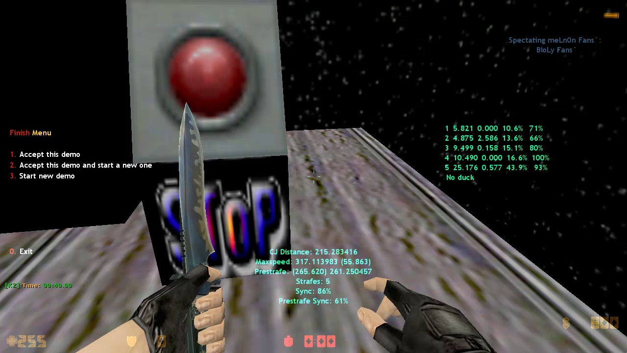 BloLy on kzm_bhopdown done in 00:40.80