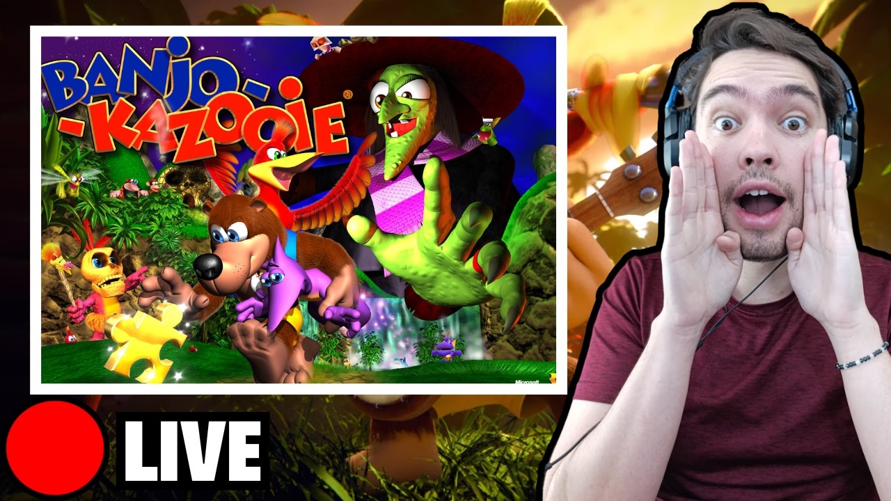 Attempting 100% Banjo-Kazooie in ONE Stream?? 🔴 LIVE (ESP/ENG)