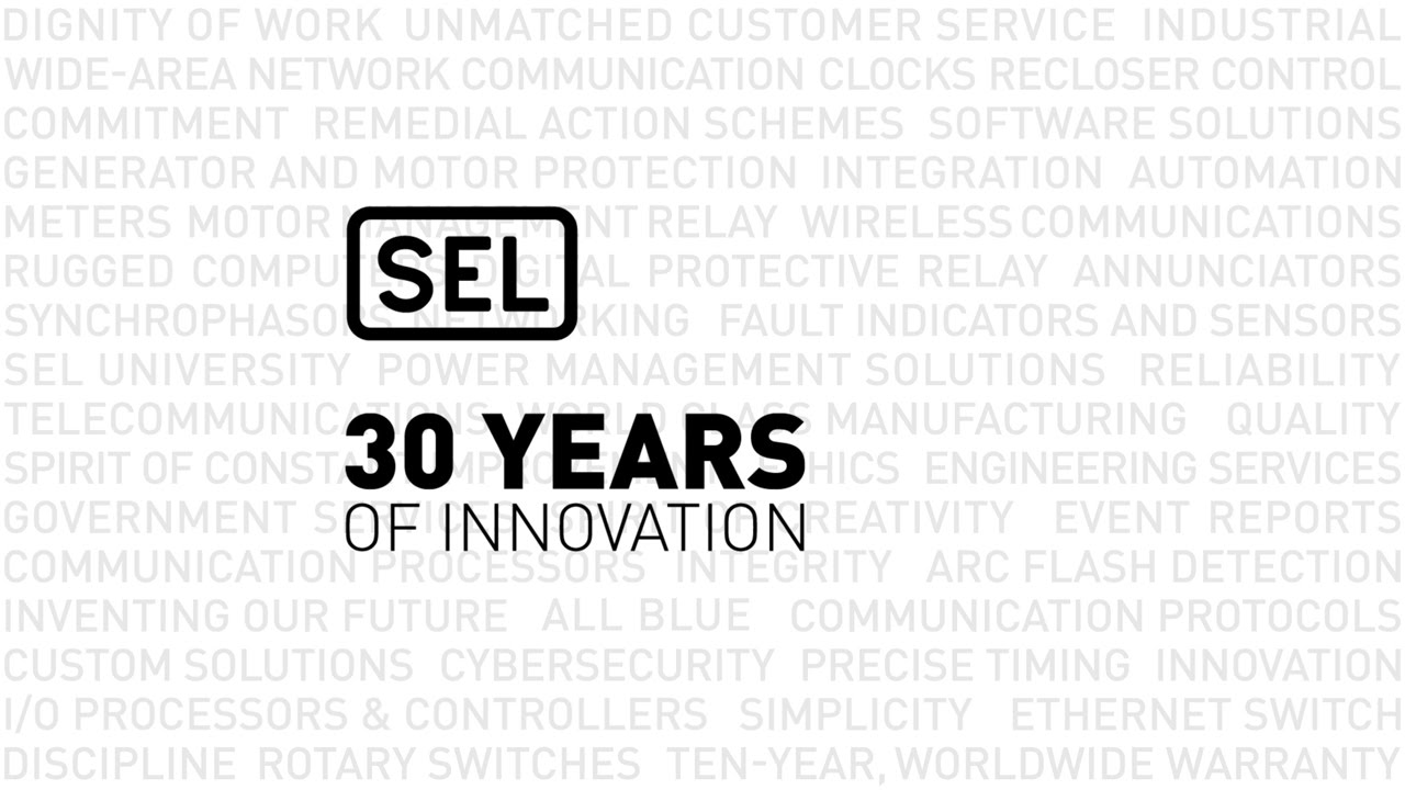SEL — 30 Years of Innovation