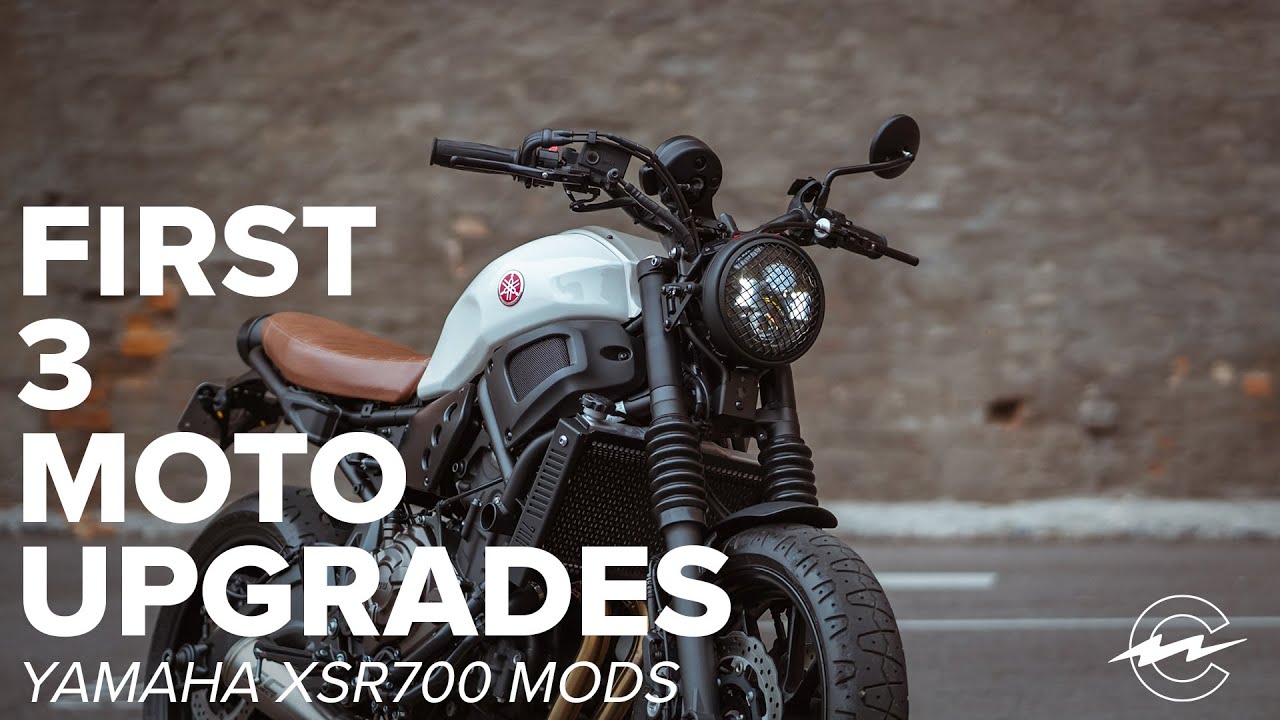 ПЕРВЫЕ МОДЫ XSR700 — 3 необходимых обновления XSR700