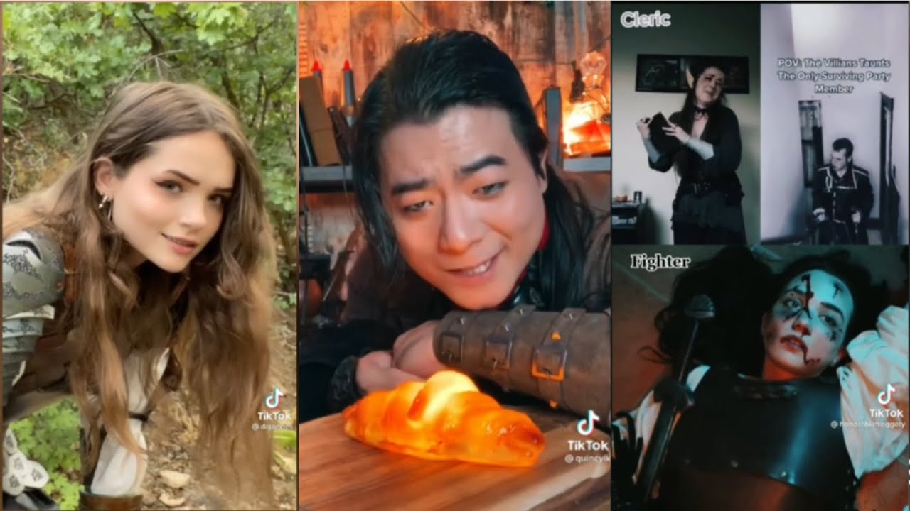 Cozy D&D Tiktoks for October #1 ( fantasy tiktok / cosplay tiktok )