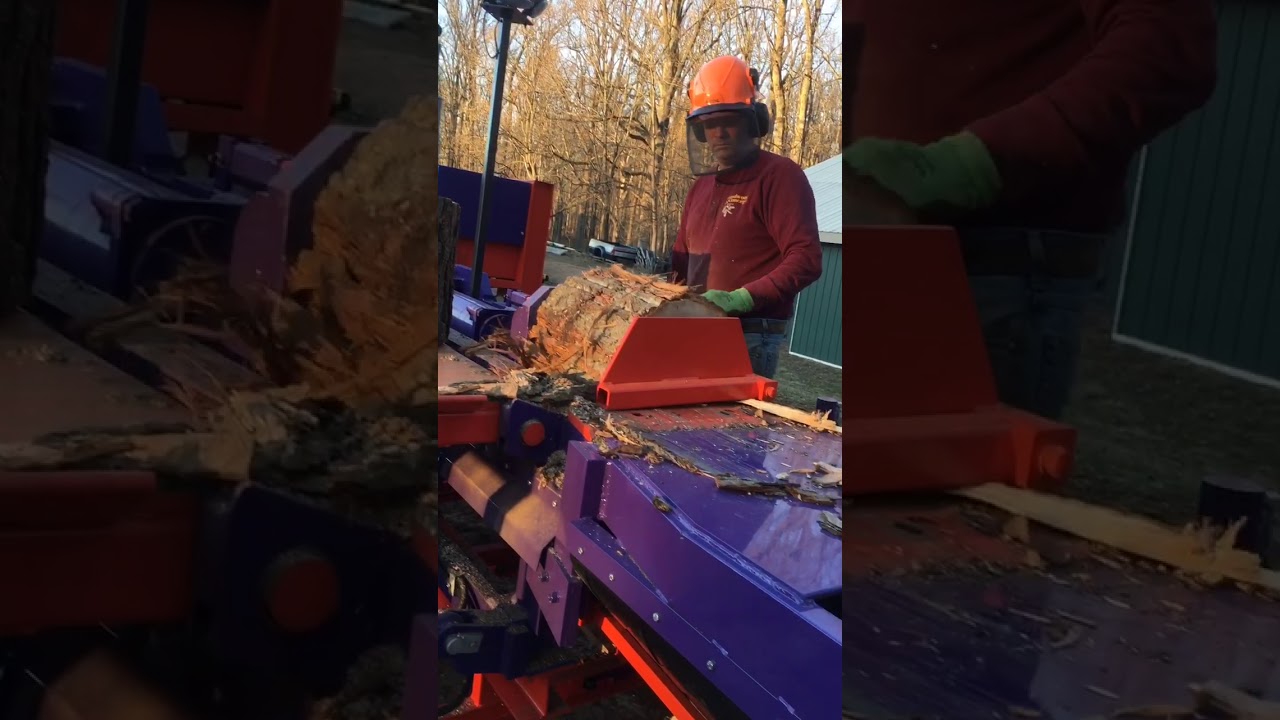 Must see MUNSTER homemade Wood Splitter .....
