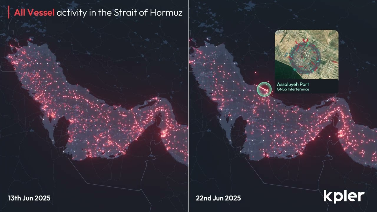 Maritime activity slows in Gulf