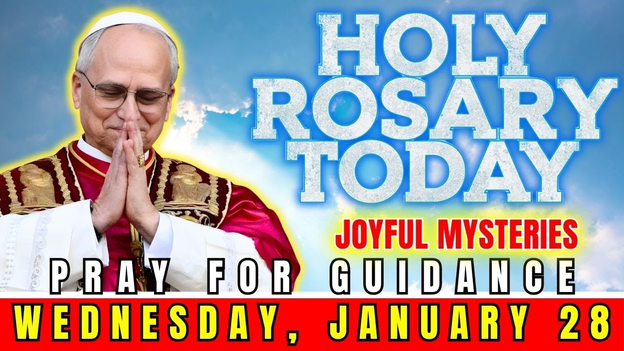 HOLY ROSARY TODAY ❤️ WEDNESDAY, JANUARY 28, 2026 🌹 GLORIOUS MYSTERIES | HEALING THE TIRED SOU