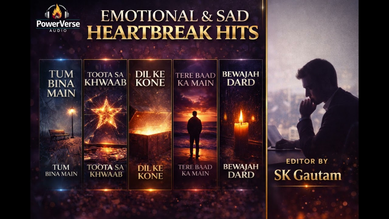 Emotional Sad Songs Pack #01 (5 Tracks) | Heartbreak & Alone Vibes | PowerVerse Audio
