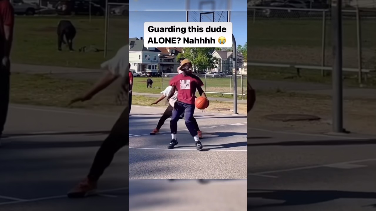 How DEEP Is His Bag?! 🎒#basketball #playground #lafitness
