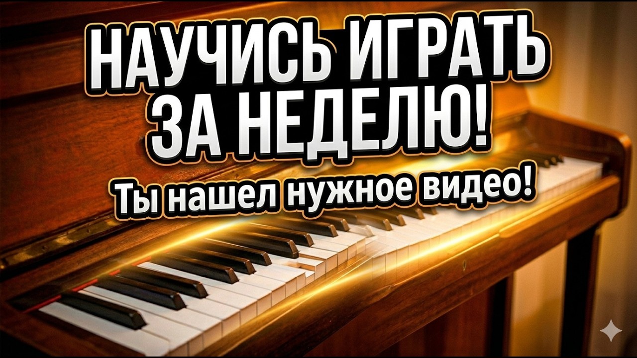 Как научиться играть на пианино с нуля (и не потратить годы впустую)