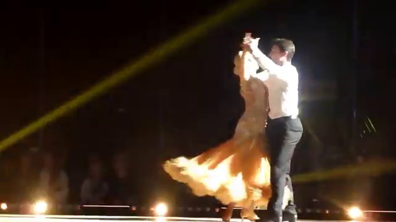 Katrina Patchett & Brian Joubert-New York New York-Tournée DALS Paris 2016