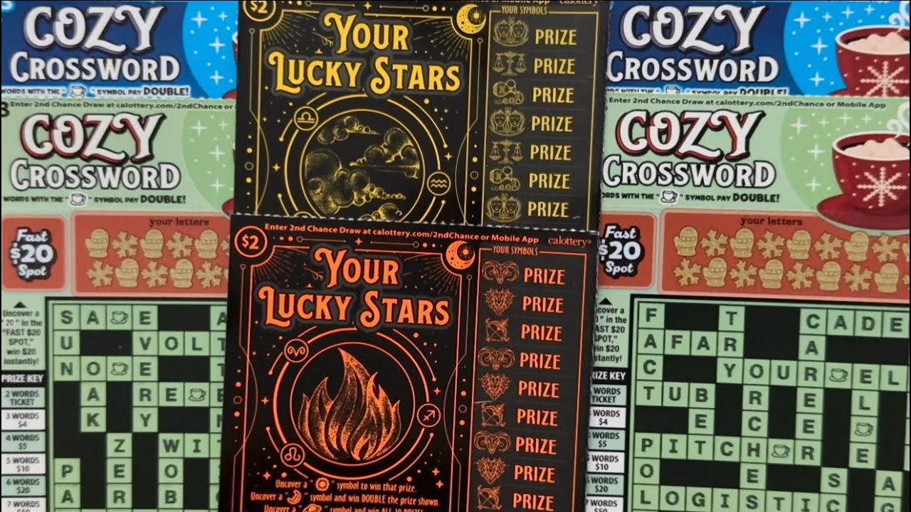 Profit!! Cozy Crosswords!! Your Lucky Stars!! 