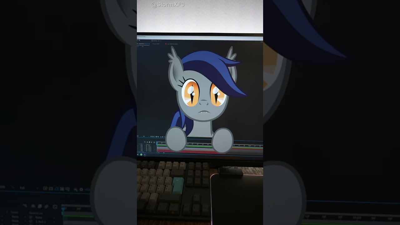 Man versus Ponies #shorts - Bat Pony