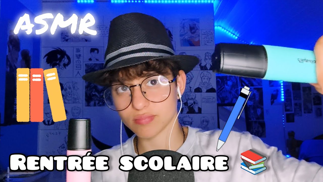 ASMR - JE TE DÉTENDS POUR LA RENTRÉE SCOLAIRE 📚