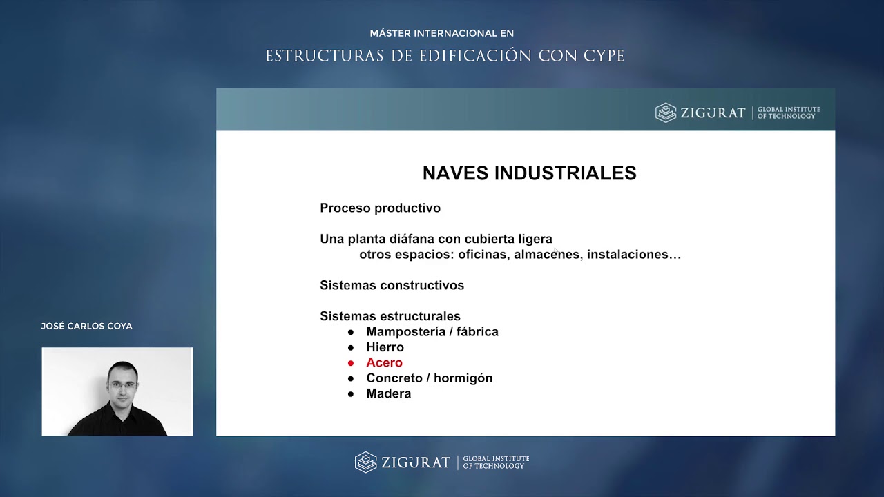 [MASTERCLASS] Diseño y detallado de una nave industrial con CYPE3D