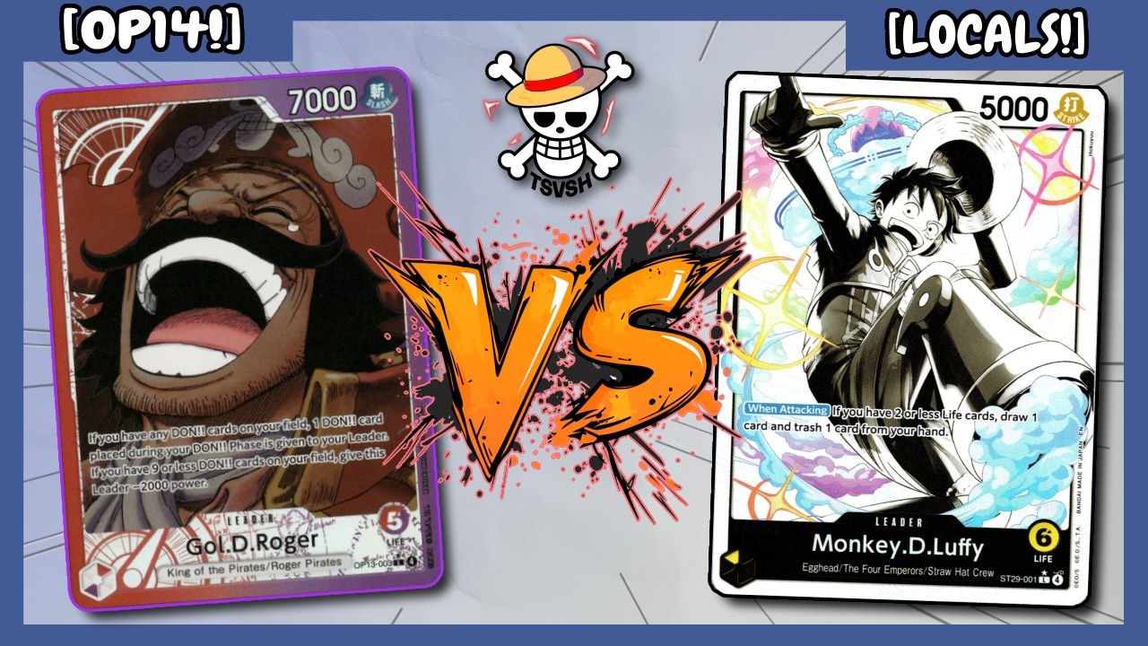 (OP14) RP Roger VS Y Luffy OPTCG POV