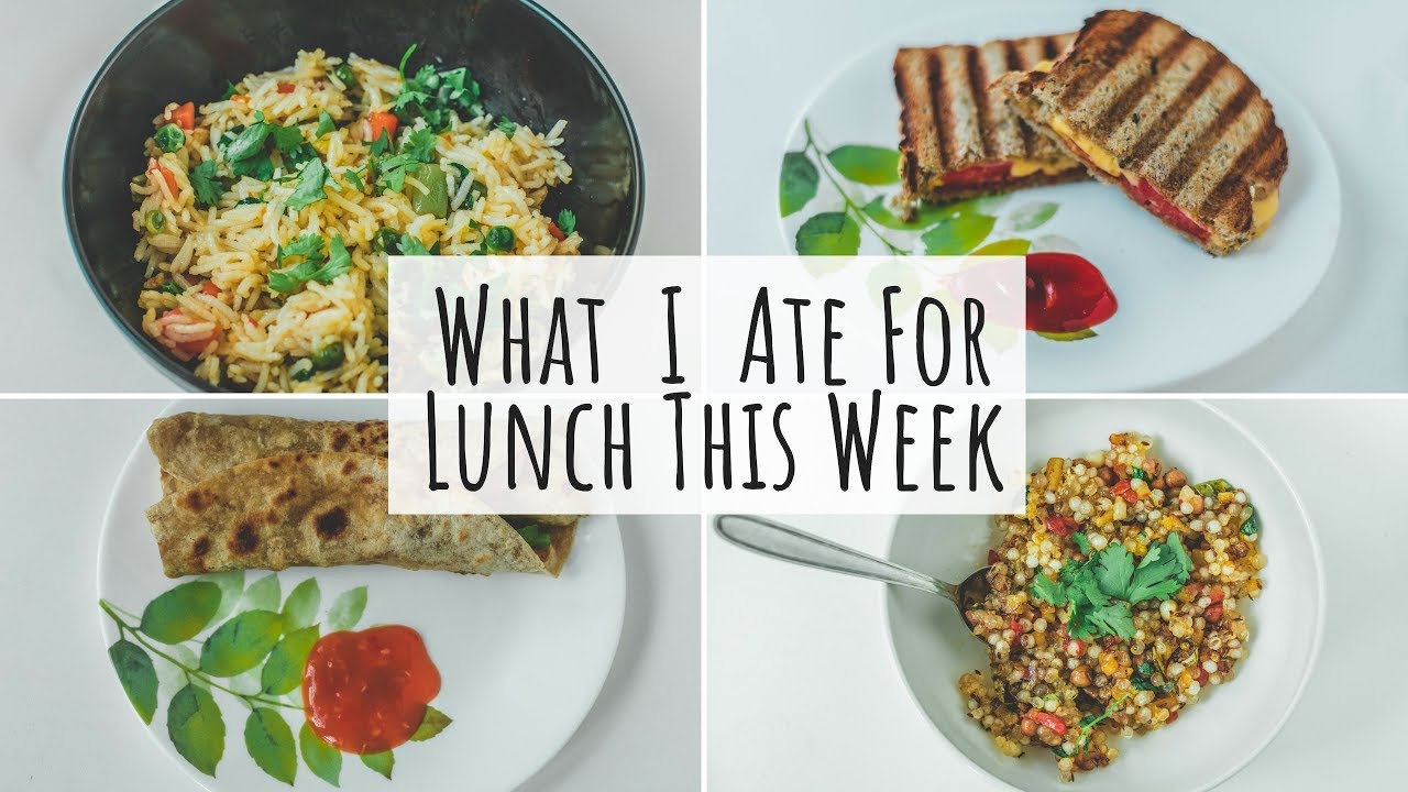 What I Ate For Lunch This Week | Quick and Healthy Indian Lunch Ideas | Indian Lunch Recipes