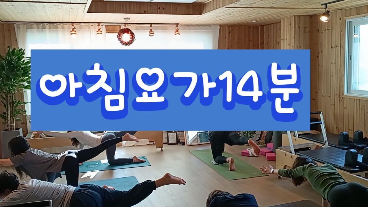 아침요가14분 조용하고 아늑한 안젤라요가