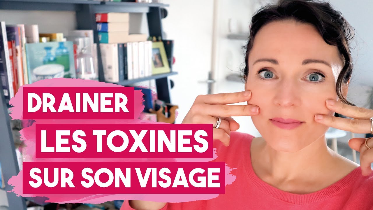 Automassage drainant du visage pour les peaux à imperfections :)