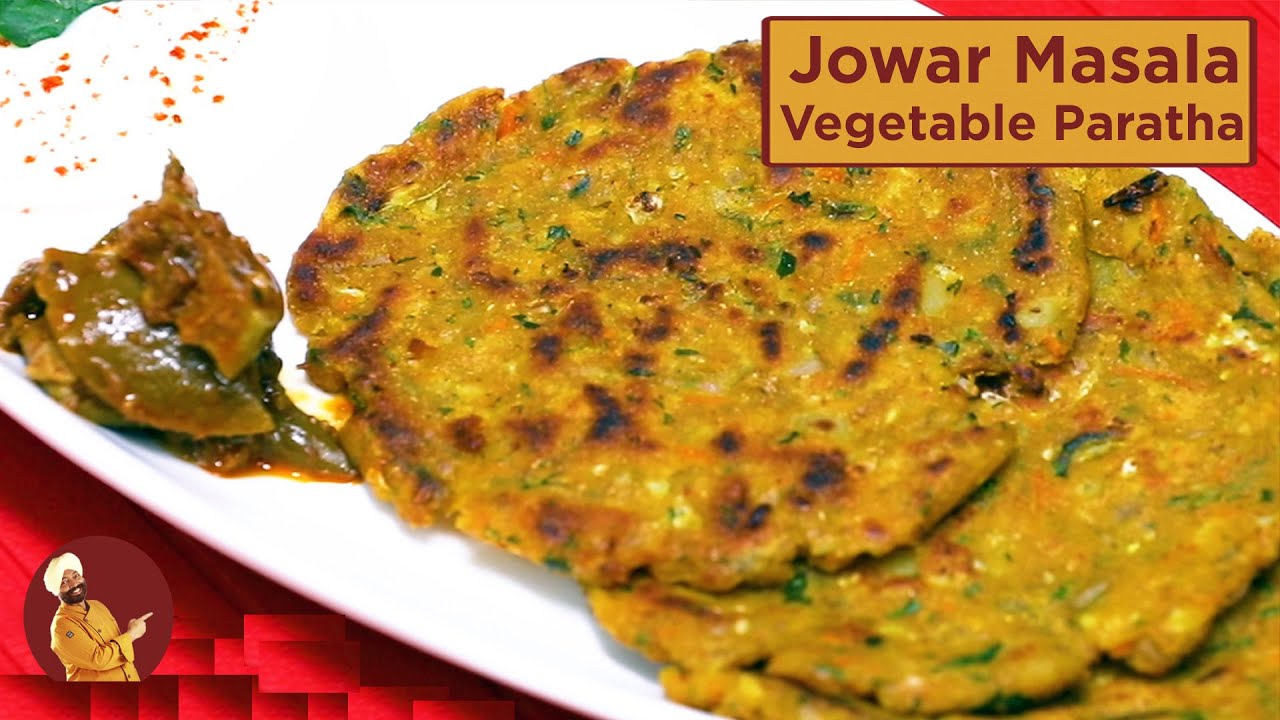 Jowar masala vegetable paratha | ज्वार मसाले का सब्ज पराठा | Tiffin Recipe | Chef Harpal Singh