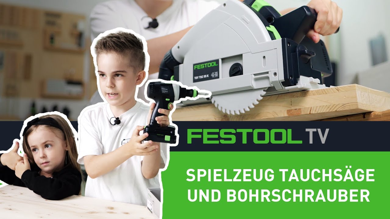 Spielzeug Tauchs&auml;ge und Bohrschrauber (Festool TV Folge 314)