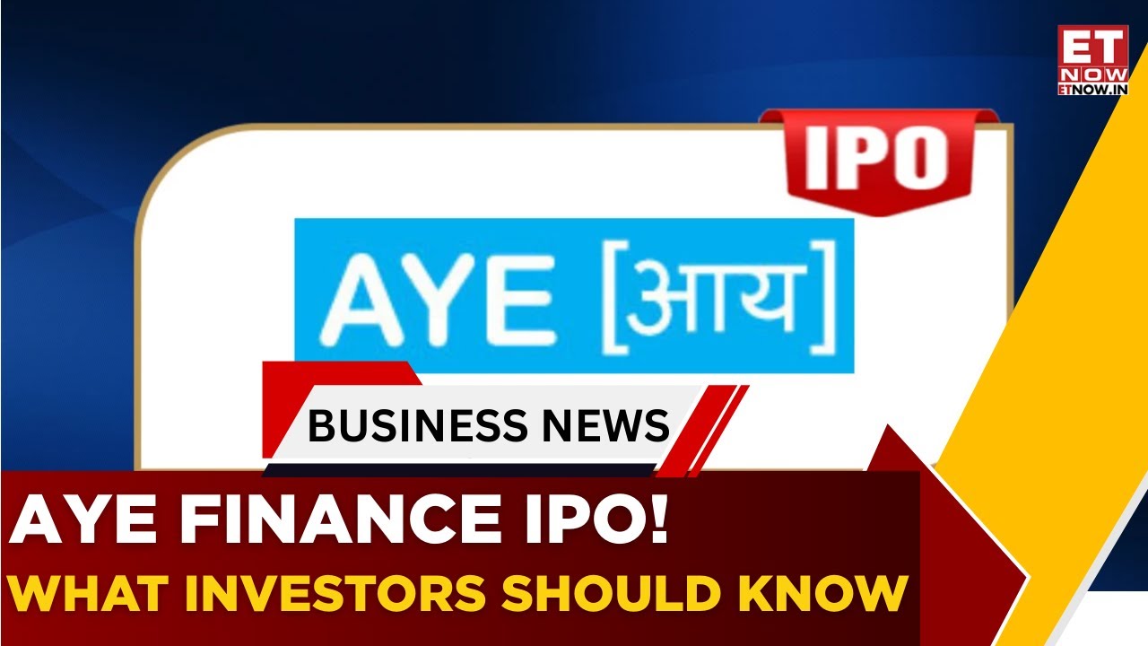 AYE Finance's IPO Listing Opening On Feb 9 | Here's Mgmt Decodes The Details | IPO Central | ET Now