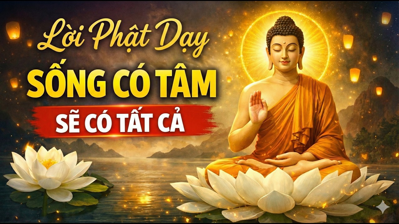 Lời Phật Dạy Sống Có Tâm Sẽ Có Tất Cả | Buông Hơn Thua, Phước Lành Tự Đến | An Tâm Mỗi Ngày