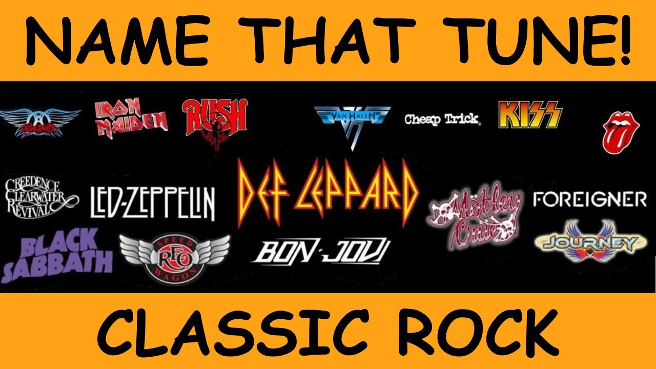 Name That Tune Trivia Game | Classic Rock Songs