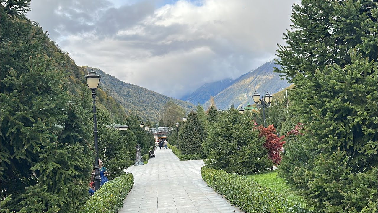 ОСЕНЬ В ГОРАХ / Сочи / Красная поляна / Эстосадок