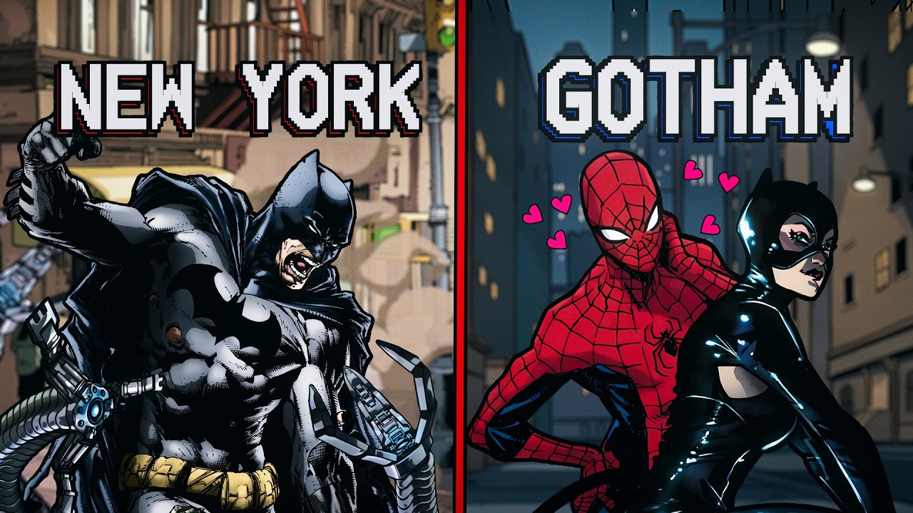 What If Spider-Man & Batman Swapped Cities for a Week?