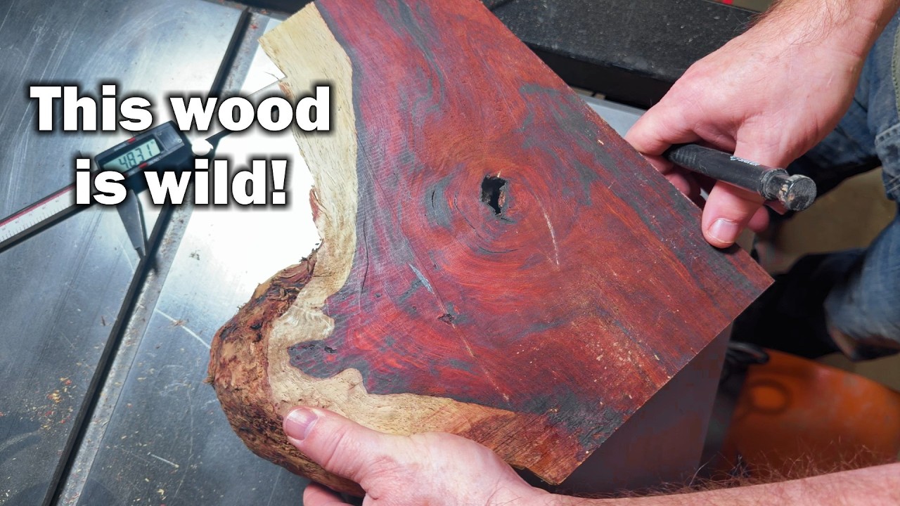 Woodturning - Wildest Piece of Wood I've Ever Turned