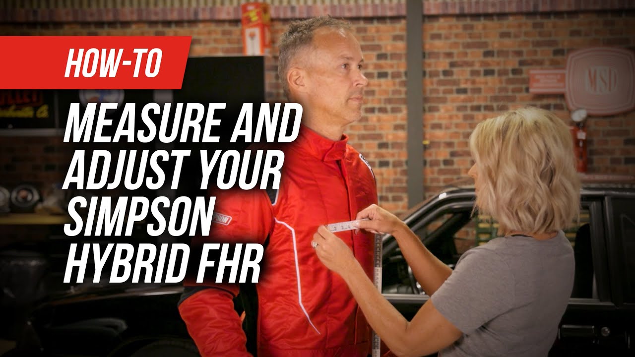 How To: Measure For A Simpson Hybrid Frontal Head Restraint