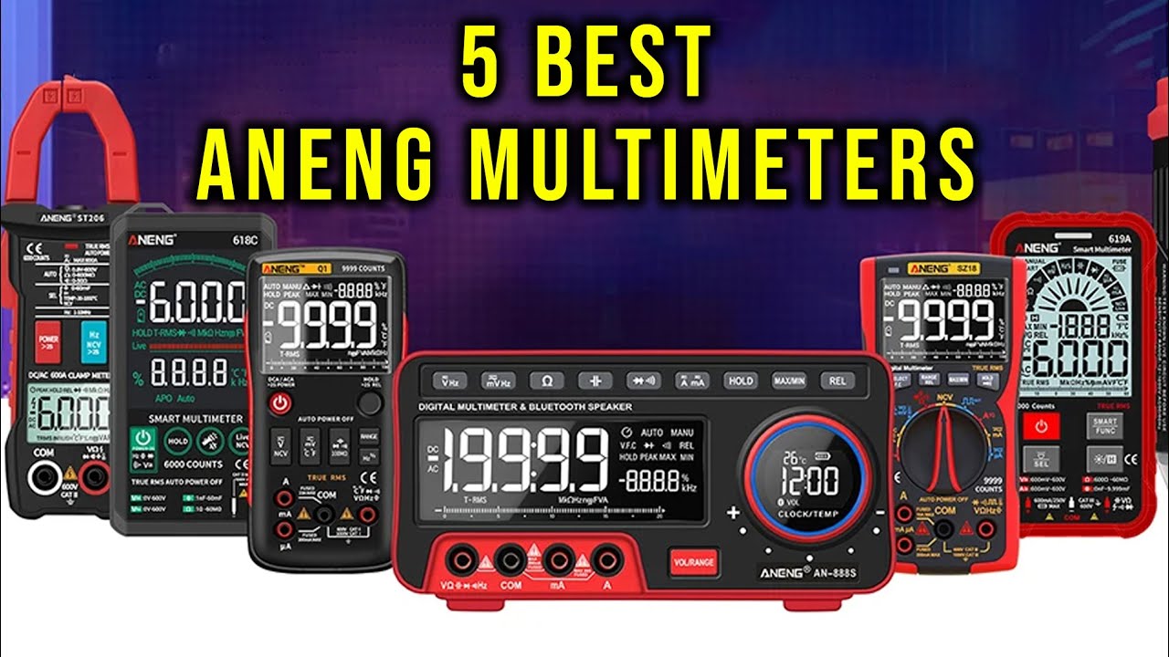 5 Best ANENG Multimeters in 2025
