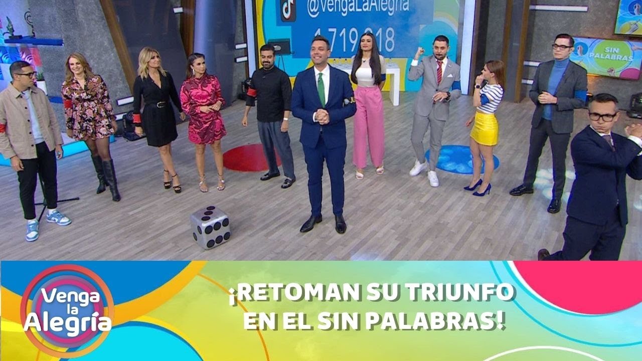 ¡Se reponen en el Sin Palabras! | Programa 12 de enero 2023 PARTE 2 | Venga La Alegría