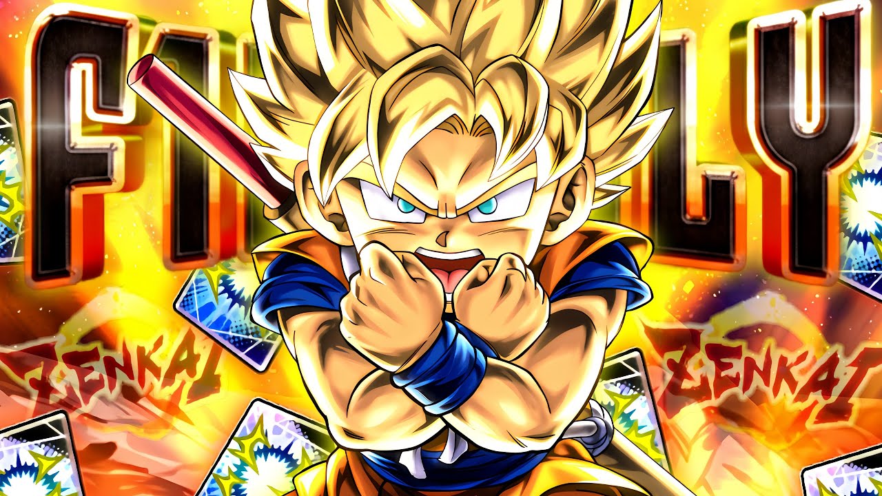 FINALLYYYY!! 😭 I CAN USE ZENKAI LF SSJ MINI GOKU!! HE'S CRACKKK!! (Dragon Ball legends) 