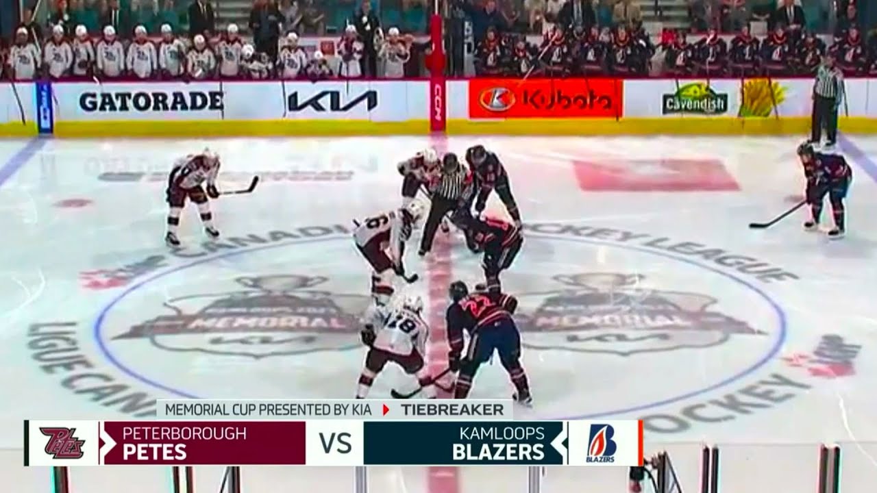 Tie-Breaker Game - Peterborough Petes vs Kamloops Blazers | 2023 Memorial Cup