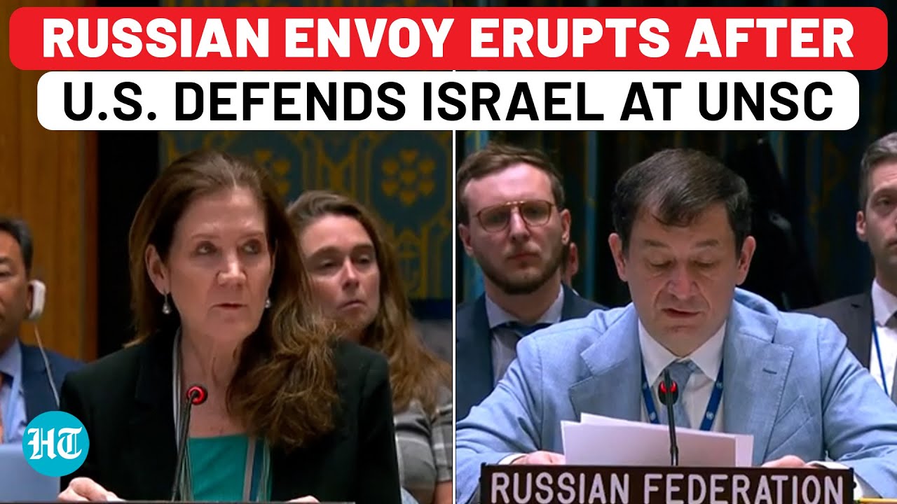 Putin Envoy's Point-By-Point Rebuttal After US Defends Israel At UNSC: 'Don't Just Think About...'