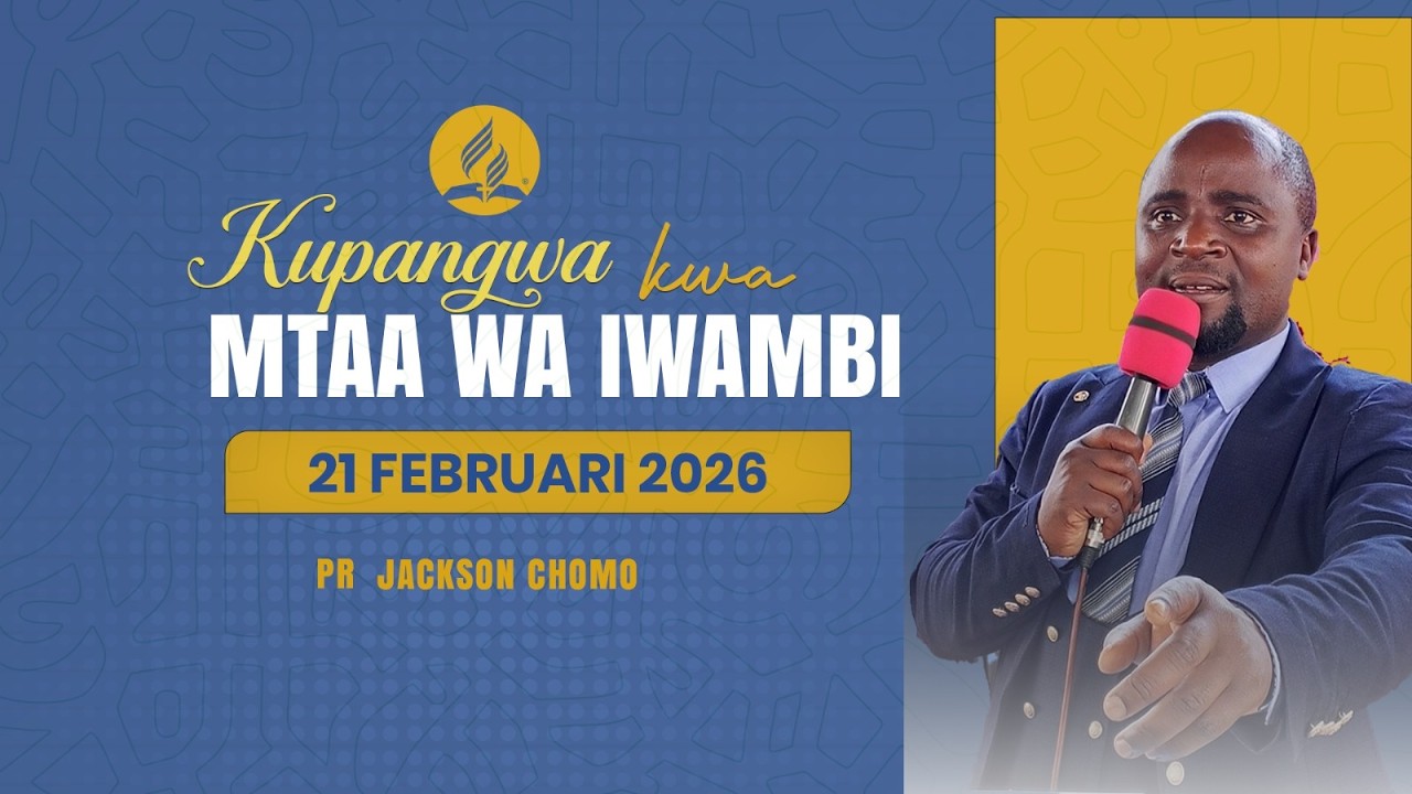 LIVE::SABATO MAALUM YA KUPANGWA KWA MTAA WA IWAMBI .... IWAMBI SDA CHURCH