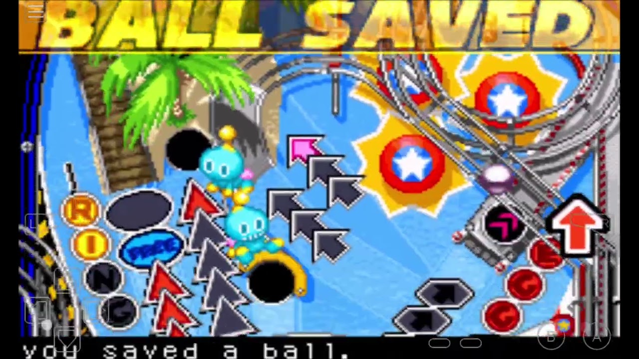 Sonic Pinball Party Gba