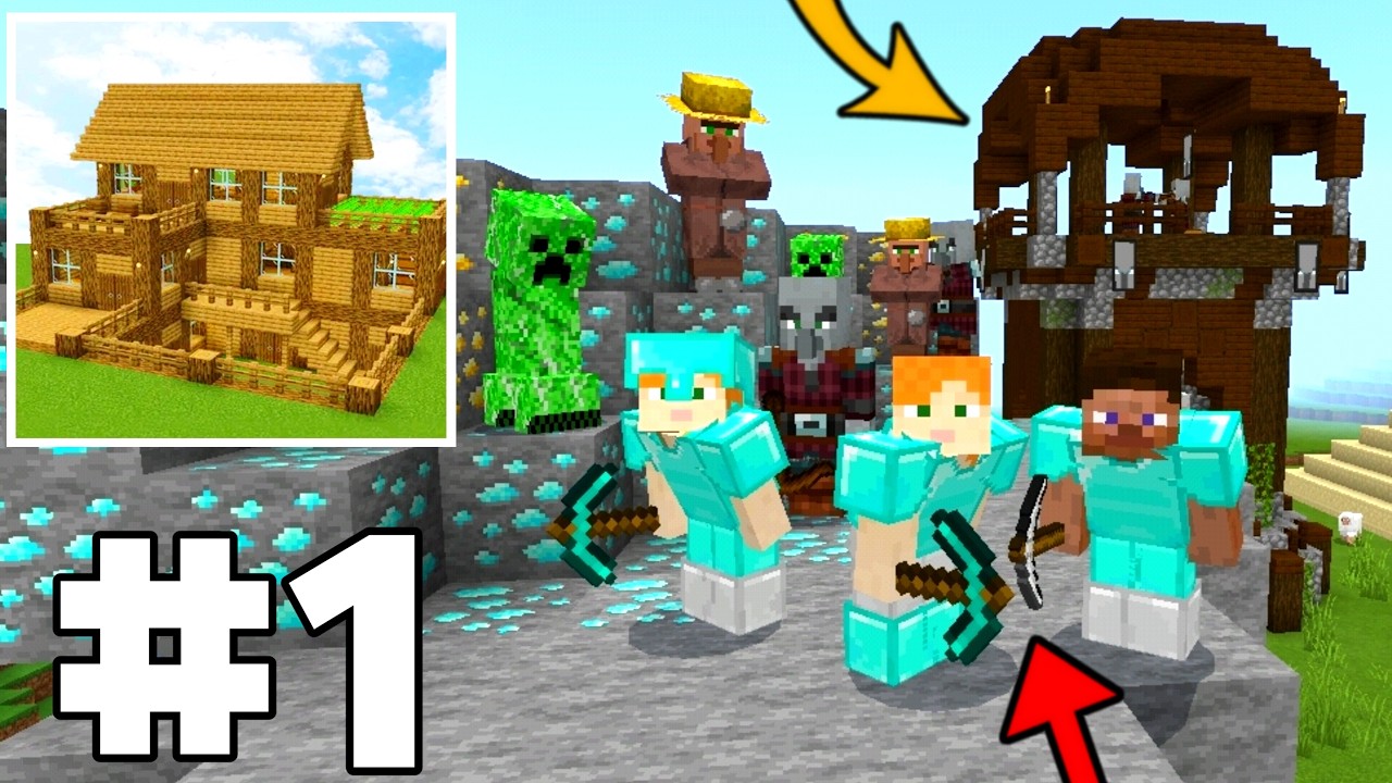 Jak znaleźć diamenty w trybie wieloosobowym Block Crazy Robot World, odcinek 1