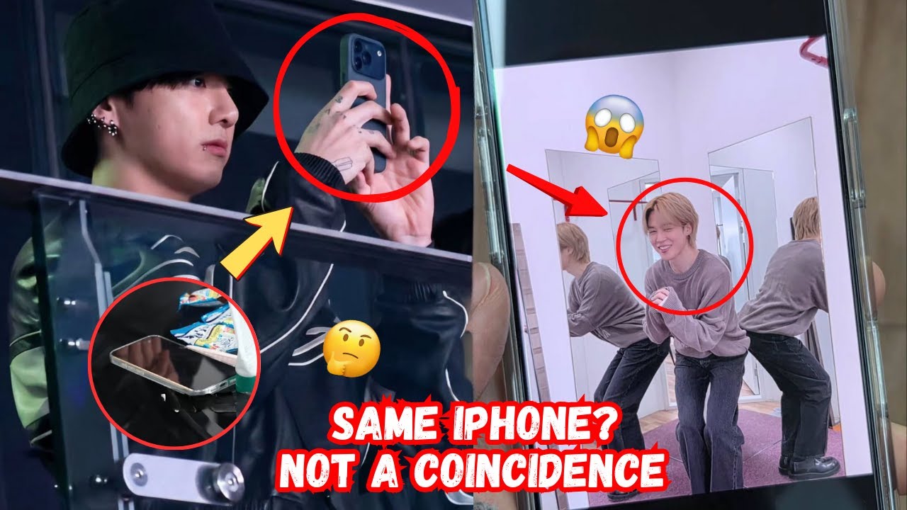 Джикук замечены вместе? 📱 Эта деталь на iPhone вызывает подозрения у фанатов 👀