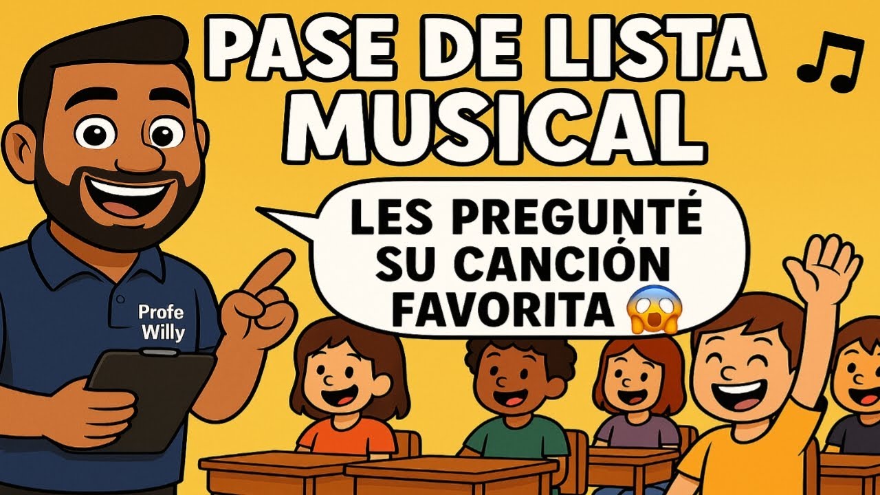 Pas&eacute; lista con mis alumnos y me dijeron su canci&oacute;n favorita 🎶 | Profe Willy