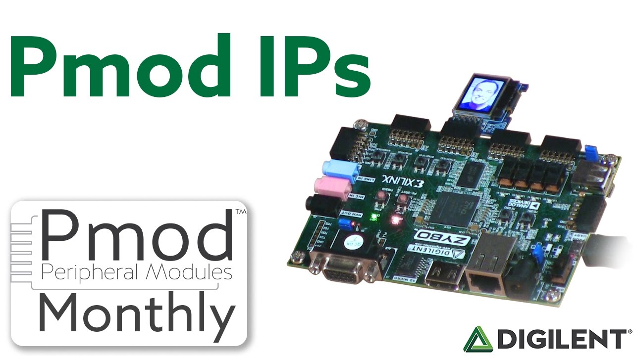 Pmod Monthly - October 2016 - How to use Pmod IPs with FPGA and Zynq Boards