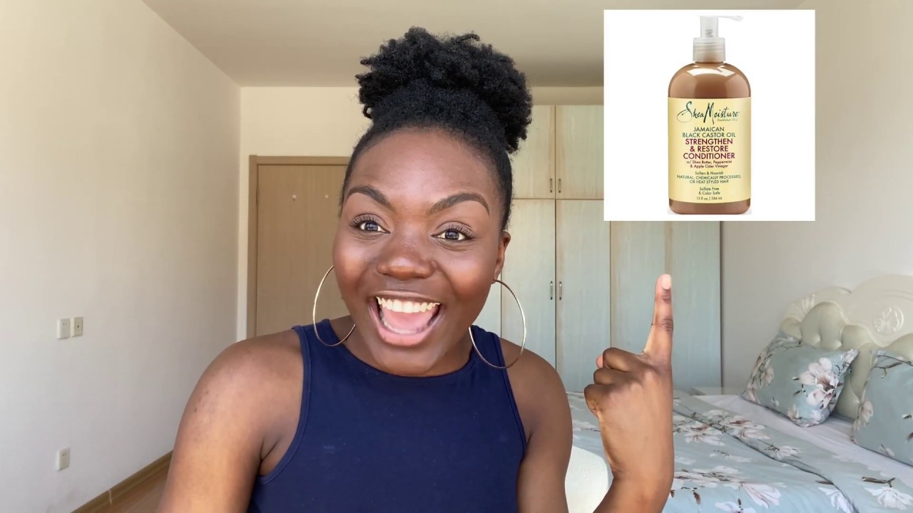 Part 2: SheaMoisture Curl Enhancing Smoothie Jamaican Black Castor Oil Shampoo/ Conditioner 4C Hair