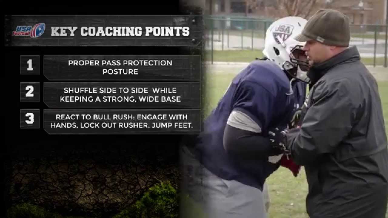 Offensive Line Drill: Mirror Drill: Shaun McDowell
