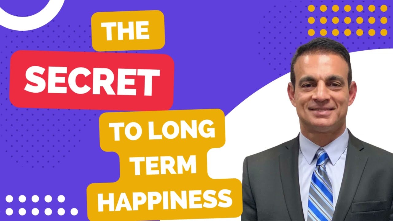 The Secret to long-term Happiness| Rizwan Shuja
