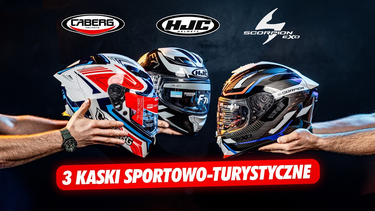 Jaki KASK Motocyklowy za 1500 zł? Sprawdź te MODELE!