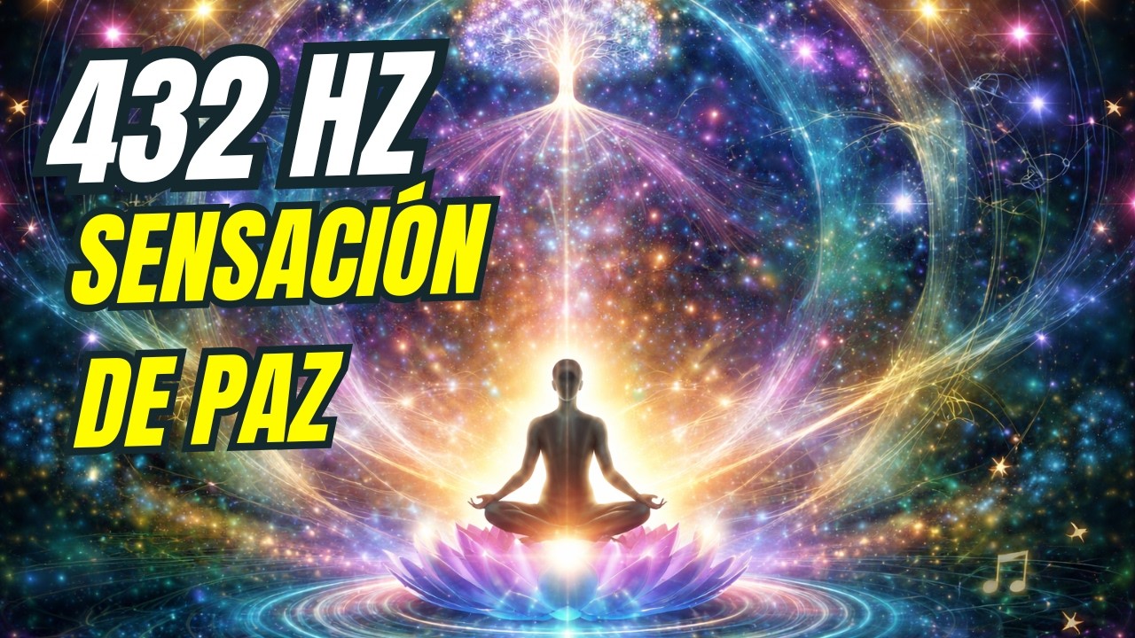 FRECUENCIA 432HZ PARA SANAR Y ELEVAR TU VIBRACIÓN|MÚSICA PROFUNDA PARA ELIMINAR LA ANSIEDAD| ESTRÉS