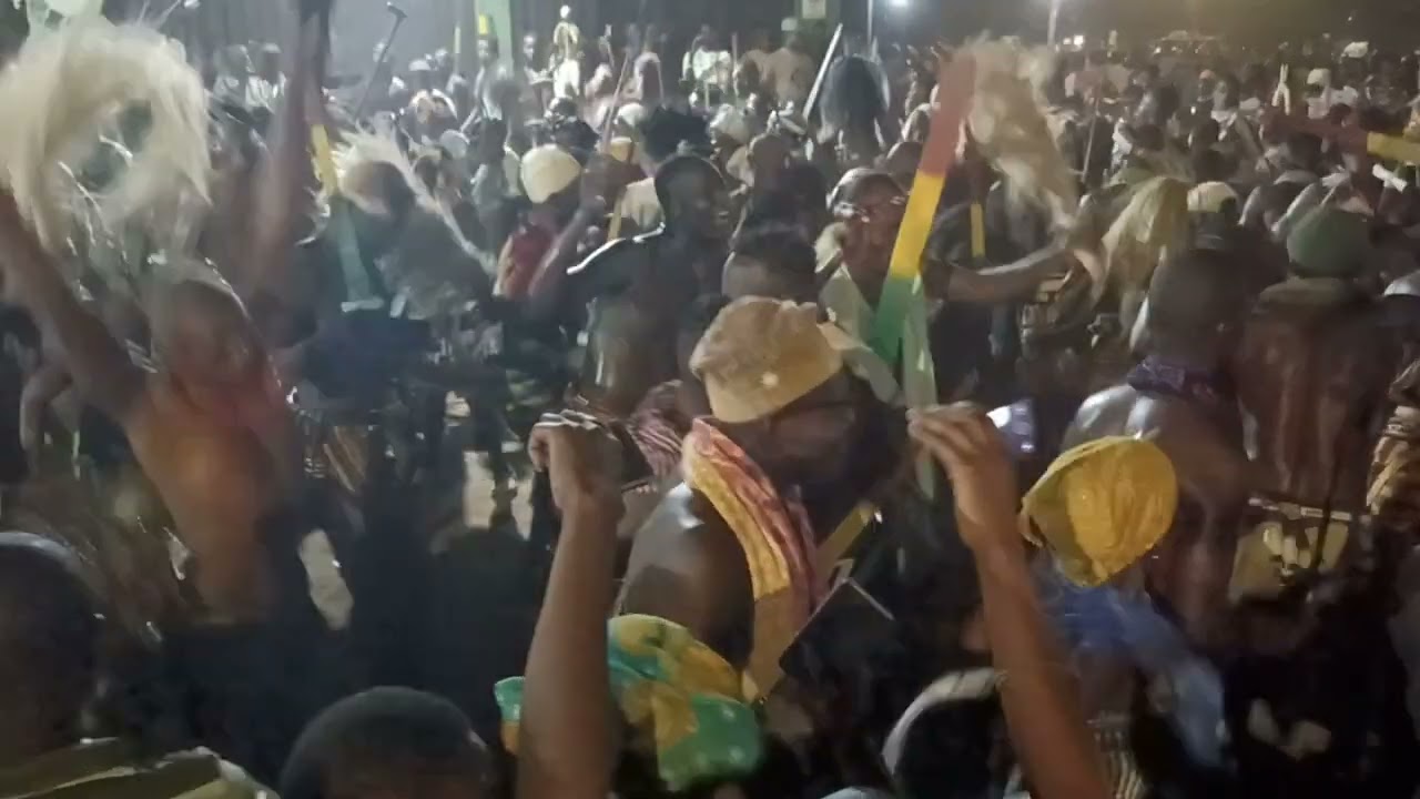 Golob dance from Talensi showing the rich cultural heritage.