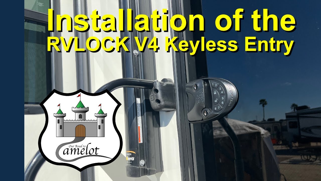 Установка ручки бесключевого доступа RVLock V4